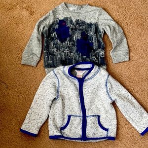 Joe fresh bundle fleece and sweatshirt